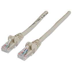Intellinet RJ-45 M/M, 20m câble de réseau Gris Cat6 U/UTP (UTP) (336741)