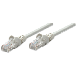 Intellinet 1m Cat6 câble de réseau Gris U/UTP (UTP) (340373)