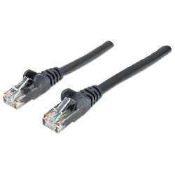 Intellinet 1m Cat6 câble de réseau Noir U/UTP (UTP) (342049)