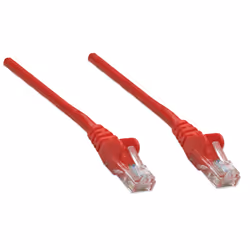 Intellinet Cat6 UTP, 1m câble de réseau Rouge U/UTP (UTP) (342148)