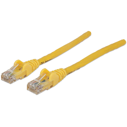 Intellinet Cat6 UTP, 0.5m câble de réseau Jaune 0,5 m U/UTP (UTP) (342339)
