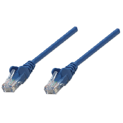Intellinet 1m Cat6 câble de réseau Bleu U/UTP (UTP) (342575)