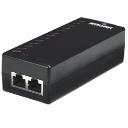 Intellinet 524179, Fast Ethernet, 10,100 Mbit/s, IEEE 802.3, IEEE 802.3af, IEEE 802.3u, Cat5, Noir, SCP
