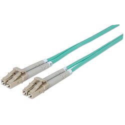 Intellinet 750134 câble de fibre optique 2 m LC OM3 Couleur aqua (750134)