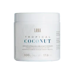 Lana Brasiles Masque Hydratation Intense Tropical Coconut 500gr