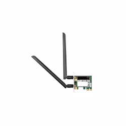 D-Link DWA-582, Interne, Avec fil, PCI Express, WLAN, Wi-Fi 4 (802.11n), 867 Mbit/s