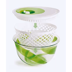 Snips 020411 boîte hermétique alimentaire Ovale 5 L Vert, Transparent, Blanc - Vue supplémentaire 3