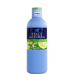 Felce Azzurra Bodywash Bergamot & Jasmine 650 ml Gel douche Femmes Corps Ambre, Bergamote, Cannelle, Noix de coco, Jasmin, Muguet, Musc, Orchidée, Pêche