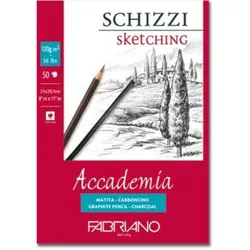 Fabriano Accademia Papier à lettres 50 feuilles