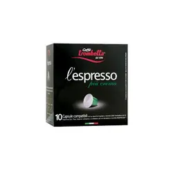 Caffè Trombetta l'espresso Più Crema Capsule de café 10 pièce(s)