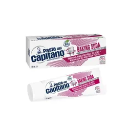 Pasta Del Capitano - Dentifrisse Bicarbonate de Soude Bio Menthe 75ml