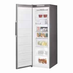Whirlpool UW8 F2Y XBI F congélateur Congélateur vertical Pose libre 260 L Acier inoxydable