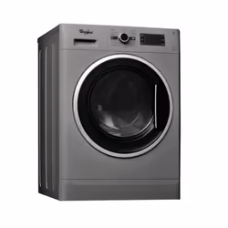 Machine à laver WHIRLPOOL Fresh Care 1200tr/min 6ème Sens 8Kg (FWG81284SBS-NA) - Silver