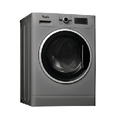 Machine à laver WHIRLPOOL Fresh Care 1200tr/min 6ème Sens 8Kg (FWG81284SBS-NA) - Silver