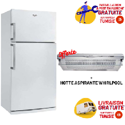 Réfrigérateur WHIRLPOOL 6ème Sens 442 Litres NoFrost Blanc (W7TI8711NFWEX)