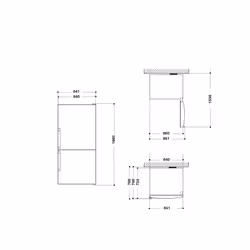 Whirlpool W84BE 72 X 2 réfrigérateur-congélateur Autoportante 558 L E Acier inoxydable - Vue supplémentaire 18