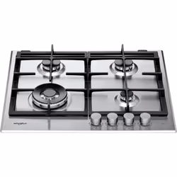Plaque de Cuisson Gaz 4 Zones Inox 59cm - Whirlpool GMAL 6422/IXL - Vue supplémentaire 2