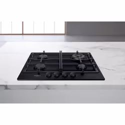 Whirlpool TKRL 661 NB Anthracite Intégré 58 cm Gaz 4 zones