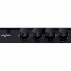 Whirlpool TKRL 661 NB Anthracite Intégré 58 cm Gaz 4 zones