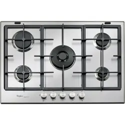 Whirlpool GMA 7522/IXL plaque Acier inoxydable Intégré Gaz 5 zones