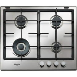Whirlpool GMA 6422IX Acier inoxydable Comptoir 59 cm Gaz 4 zones