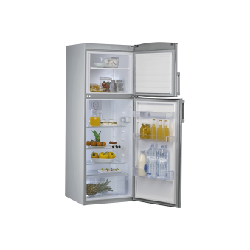 Whirlpool WTE3113 TS réfrigérateur-congélateur Pose libre 316 L Acier inoxydable