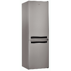 Whirlpool BSNF 8121 OX réfrigérateur-congélateur Pose libre 319 L Acier inoxydable