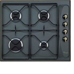 Whirlpool AKM260NB plaque Noir Intégré Gaz 4 zones