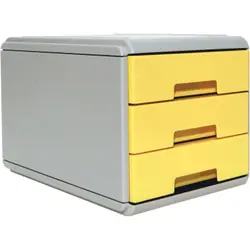 ARDA 19P3PPASG module de classement de bureau Jaune