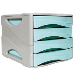 ARDA 15P4PPASBL module de classement de bureau Plastique Bleu, Gris