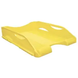 ARDA 65510PASG bac de rangement de bureau Plastique Jaune