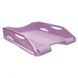 ARDA 65510PASVI bac de rangement de bureau Plastique Lilas