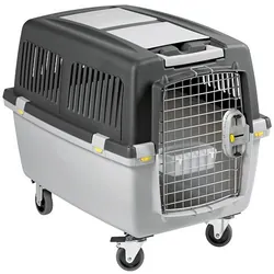 Kerbl 84584 Cage de transport pour animaux de compagnie Caisse de transport avion pour animaux de compagnie