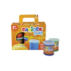 Carioca Finger paint peinture lavable Multicolore
