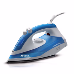 Ariete 6234, Fer à repasser à sec ou à vapeur, Teflon soleplate, 2 m, 140 g/min, Bleu, Blanc, 28 g/min