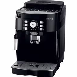 De’Longhi Magnifica S ECAM 21.117.B, Machine à expresso, 1,8 L, Café en grains, Café moulu, Broyeur intégré, 1450 W, Noir