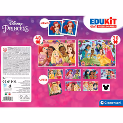 Clementoni Edukit 4 en 1 - Disney Princess - Vue supplémentaire 2
