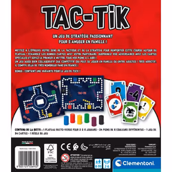 Clementoni Tac-Tik 45 min Jeu de société Stratégie - Vue supplémentaire 3