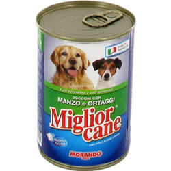 Cane MIGLIOR Pour Chiens Avec Boeuf & Légumes 405 g