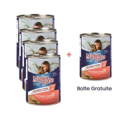 Gatto Pâté MIGLIOR Pour Chats Avec Thon & Saumon 400 g
