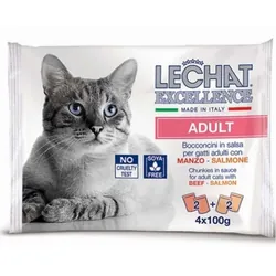 Pack Pochon LECHAT Exc.Adult 4x 100 gr