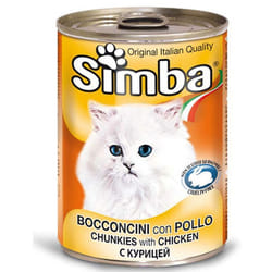 Pâté Au Poulet SIMBA Pour Chat 415 GR