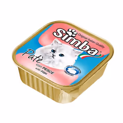 Paté Simba Pour Chats Poisson - Contenance: boite de 100 gr - Convient pour: tous les chats - Pate est fabriqué à partir des  ...