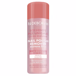 Deborah Milano 000293, Dissolvant liquide de vernis à ongles, 120 ml, MEK, AQUA, ISOPROPYL ALCOHOL, COMMIPHORA MYRRHA RESIN E ...