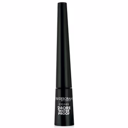 Deborah Milano 24Ore Waterproof, Gel, Pot, Noir, 2,9 g, Femmes, 0,2 mm