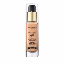Deborah Milano Instant Lift Foundation, Flacon pompe, Tous types de peau, Lissage, Neutre, Sand, Radiant