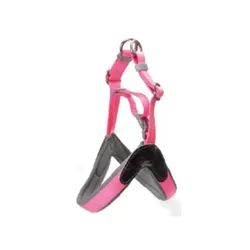 Harnais Record Easy Nylon Rembourrée - Rose