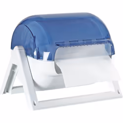 Papernet 403363, Dérouleur papier toilette, Bleu, Blanc, Plastique, 28 cm, 440 mm, 340 mm
