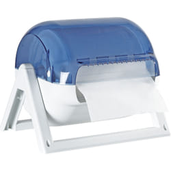 Papernet 403363 dérouleur de papier toilette Bleu, Blanc Plastique Dérouleur papier toilette