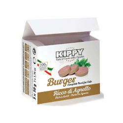 KIPPY BURGER CHAT PAT AGNEAU 3X50GR